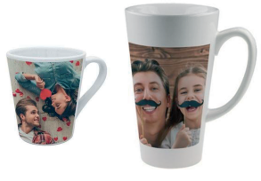 Taza cerámica cónica